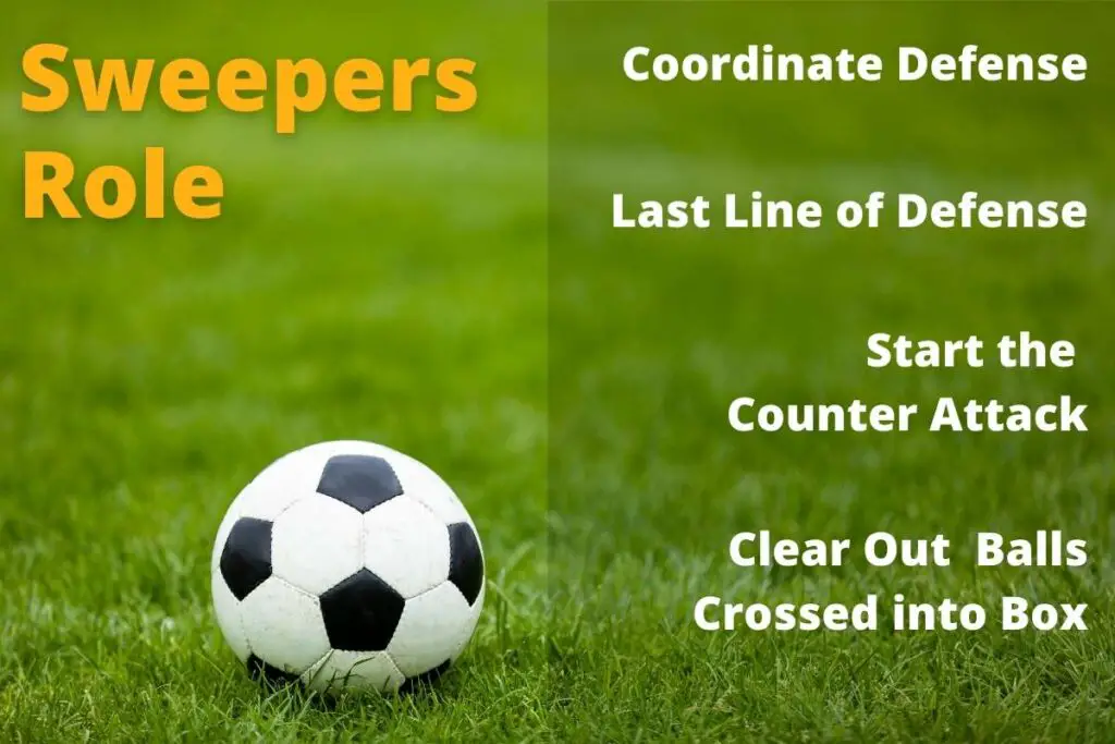 Roles of the Sweeper in Soccer