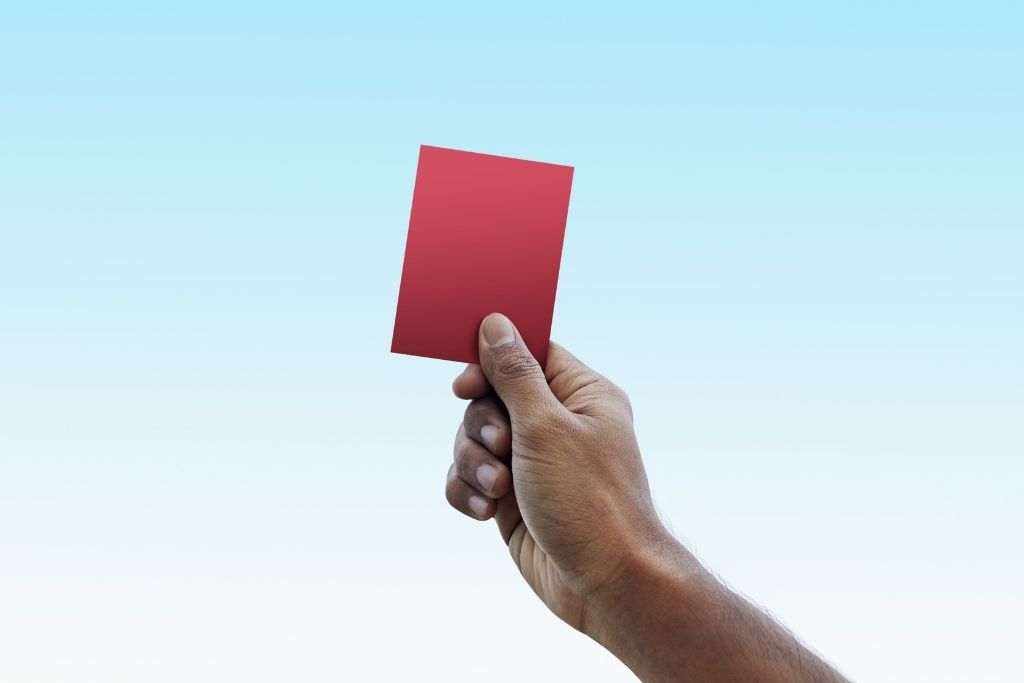 Red Card For Goalies